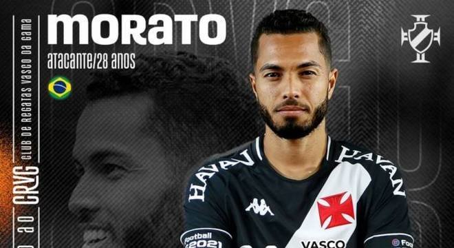 You are currently viewing Vasco acerta a contratação por empréstimo do atacante Morato