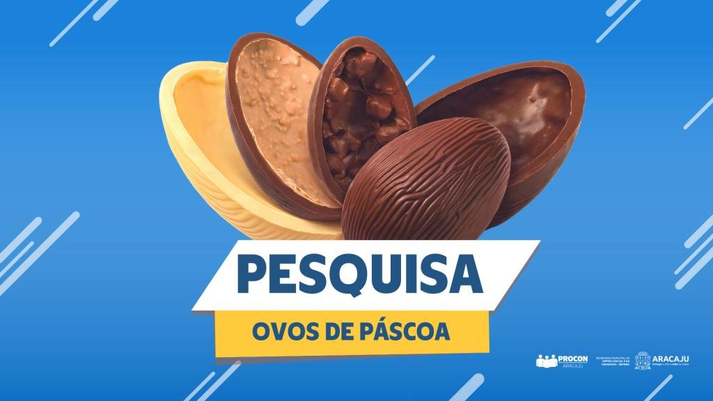 Você está visualizando atualmente Procon Aracaju divulga pesquisa de preços dos ovos de chocolate