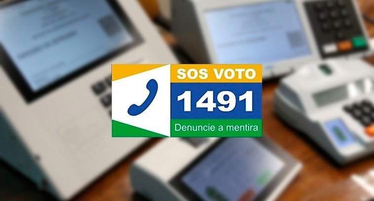 Leia mais sobre o artigo SOS Voto: número 1491 é gratuito e serve para denunciar mentiras sobre as Eleições 2024